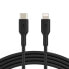Фото #2 товара Кабель USB-C/Lightning для iPhone Belkin BOOST CHARGE 1 метр черный