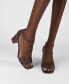 ფოტო #9 პროდუქტის Women's Valenncia Ankle Strap Sandals