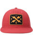 ფოტო #3 პროდუქტის Men's Red Calibrated Snapback Hat