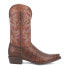 Фото #1 товара Dingo Gator Alligator Print Snip Toe Cowboy Mens Brown Casual Boots DI128-200