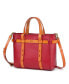 ფოტო #5 პროდუქტის Women's Genuine Leather Westland Minit Tote Bag