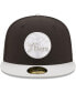 Фото #3 товара Men's Black and Gray Philadelphia 76ers Two-Tone Color Pack 59FIFTY Fitted Hat