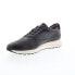 Фото #7 товара Mephisto Davis Mens Gray Leather Lace Up Lifestyle Sneakers Shoes