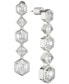 Фото #1 товара Milou Statement Crystal Drop Earrings