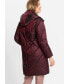 Фото #2 товара Women's Longline Quilted Coat with Removable Hood made with 3M Thinsulate[TM]