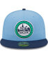 Men's Light Blue, Navy Chicago White Sox Green Undervisor 59FIFTY Fitted Hat