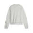 Фото #2 товара Puma Squad Logo Crew Neck Sweatshirt Womens Grey 62148804