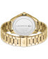 ფოტო #3 პროდუქტის Men's Le Croc Gold-Tone Bracelet Watch 43mm