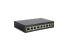 LevelOne Hilbert 8-Port Gigabit PoE Smart Lite Switch - 802.3at/af PoE - 8 PoE Outputs - 112.8W PoE Power Budget - Managed - L2 - Gigabit Ethernet (10/100/1000) - Full duplex - Power over Ethernet (PoE)
