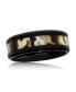 Stainless Steel Camouflage Inlay Ring