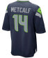 Фото #2 товара Men's DK Metcalf College Navy Seattle Seahawks Game Team Jersey