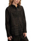 ფოტო #3 პროდუქტის Women's Cotton Schiffli Embroidered Prep Shirt