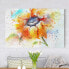 Фото #6 товара Leinwandbild Painted Sunflower I