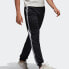 adidas 运动型格针织长裤 男款 黑色 / Трендовая одежда Adidas BK7396