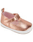 Baby Metallic Slip-On Crib Shoes 2