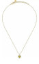 Romantic gilded necklace with heart Tesori SAVB01 (chain, pendant)