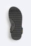 Фото #14 товара Технические мужские сандалии ZARA - серебристые