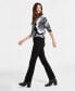 ფოტო #9 პროდუქტის Women's Lexington Mid Rise Straight Leg Denim Jeans, Regular & Petite