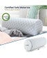 Фото #5 товара Memory Foam Bolster Neck Roll Pillow for Support & Pain Relief with Cooling Cover - Firm