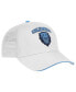 Фото #3 товара Men's White Columbia University Wyatt Adjustable Hat