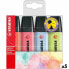 Fluorescent Marker Set Stabilo Boss Pastel Multicolour (5 Units)