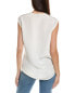 3.1 Phillip Lim Draped Silk Blouse Women's White 4