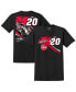 Фото #1 товара Men's Black Christopher Bell Rheem Car T-shirt