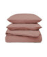 Фото #2 товара French Linen and Cotton Duvet & Sham Set - Full/Queen