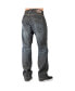 Фото #2 товара Брюки мужские джинсы Level 7 Vintage-like с рваными коленями и починкой
