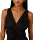 ფოტო #4 პროდუქტის Women's V-Neck Sleeveless Eyelet Dress