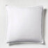 Фото #3 товара Наволочка Casaluna Euro Heavyweight Linen Blend Quilt Pillow Sham White - Плотная льняная смесь