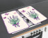 Фото #3 товара Abdeckplatte Lavendel-Bouquet (2er-Set)