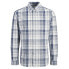 Фото #3 товара JACK & JONES Lubrook Slub Check long sleeve shirt