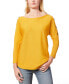 Фото #1 товара Women's Dolman-Sleeve Buttoned-Sleeve Sweater, Regular & Petites