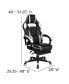 Gaming Bundle-Cup/Headphone Desk & Reclining Footrest Chair