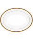 Charlotta Gold Oval Vegetable