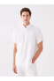 Фото #1 товара Рубашка мужская LC WAIKIKI "Regular Fit" из льна с короткими рукавами