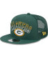 Фото #1 товара Men's Green Green Bay Packers Grade Trucker 9FIFTY Snapback Hat