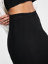 Фото #3 товара ASOS DESIGN Tall jersey pencil mini skirt in black
