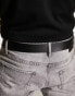 Фото #6 товара Levi's Seine leather belt in black with logo