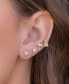 ფოტო #2 პროდუქტის Crystal Multi-Color Disney Princess Be Our Guest Stud Earring Set