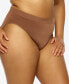 Фото #2 товара Plus Size Body Smooth Seamless High Leg Brief Panty