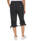 Фото #2 товара Брюки спортивные Calvin Klein женские Convertible Cargo Capri Pants