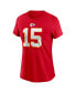 Фото #3 товара Women's Patrick Mahomes Red Kansas City Chiefs Player Name and Number T-shirt