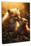 Фото #1 товара Leinwandbild Fox-Love