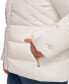 Фото #6 товара Women's Plus Size Hooded Puffer Coat