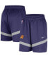 Men's Purple Phoenix Suns On-Court Practice Warmup Performance Shorts