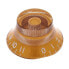 Фото #2 товара Allparts Bell Knobs to 11 Gold