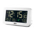 Braun BC10 - Digital alarm clock - Rectangle - White - 12/24h - F - °C - LCD