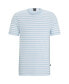Фото #4 товара Men's Horizontal-Stripe T-shirt